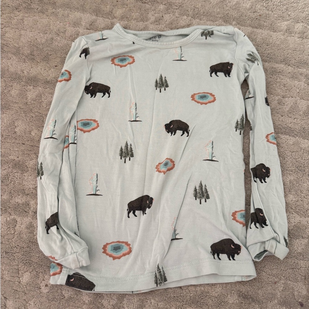 Kyte BABY National Park Pajama Set Yellowstone 3T